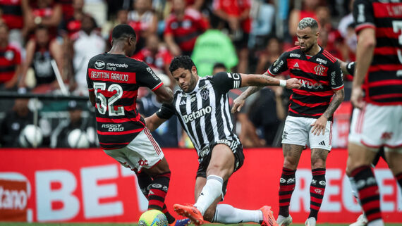 Copa do Brasil: Flamengo vence 1º jogo contra Atlético (MG) por 3 x 1