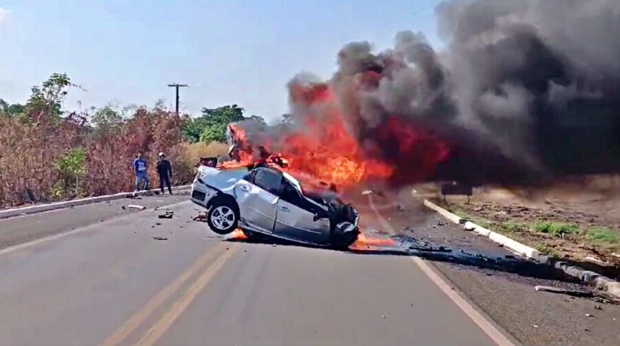 URGENTE: quatro pessoas morrem em grave acidente na BR-343 em Angical do Piauí; (vídeo)