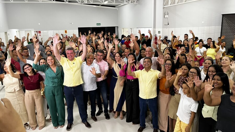 Nestor Elvas Inaugura Centro Educacional Infantil Professora Amélia Elvas em Bom Jesus