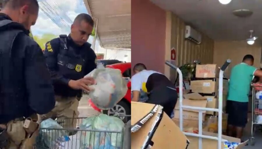 PRF arrecada 1,6 tonelada de leite para crianças com câncer
