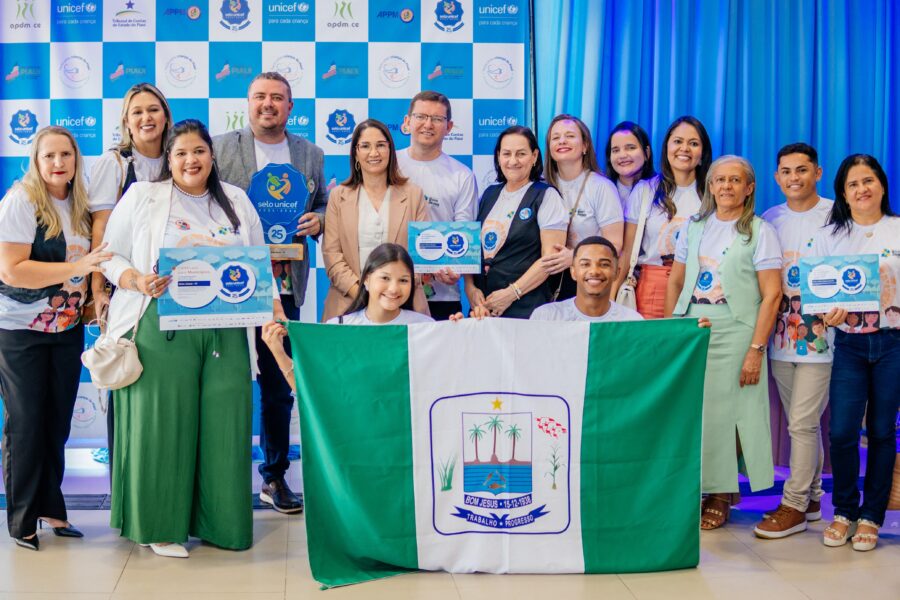 Bom Jesus é Bicampeã do Selo Unicef por avanços na qualidade de vida de crianças e adolescentes