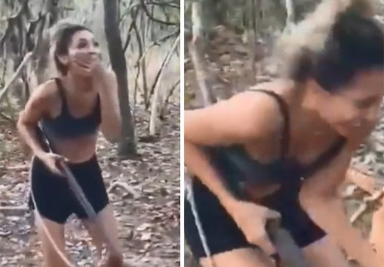 Ibama revela que vídeo de mulher torturando e matando onça foi gravado no Piauí; família é multada