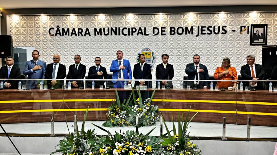 Abertura do Ano Legislativo de Bom Jesus acontece nesta terça-feira (04) com presença do prefeito Nestor Elvas