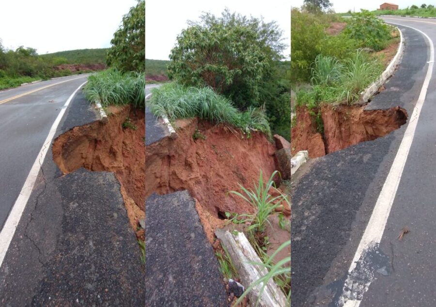 Rodovia PI-392 volta a apresentar problemas menos de três anos após recuperação