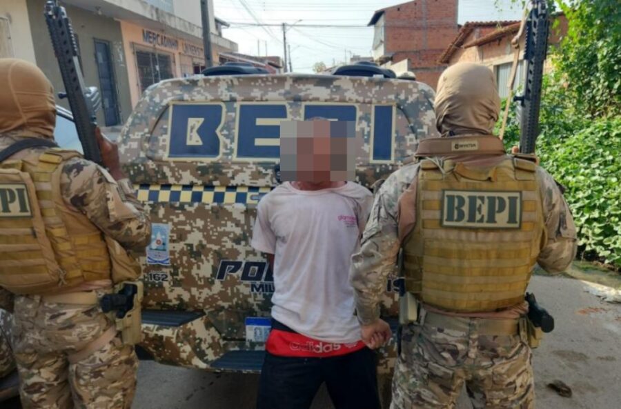 Suspeito de matar avós e criança em casa na zona Rural é preso em Teresina