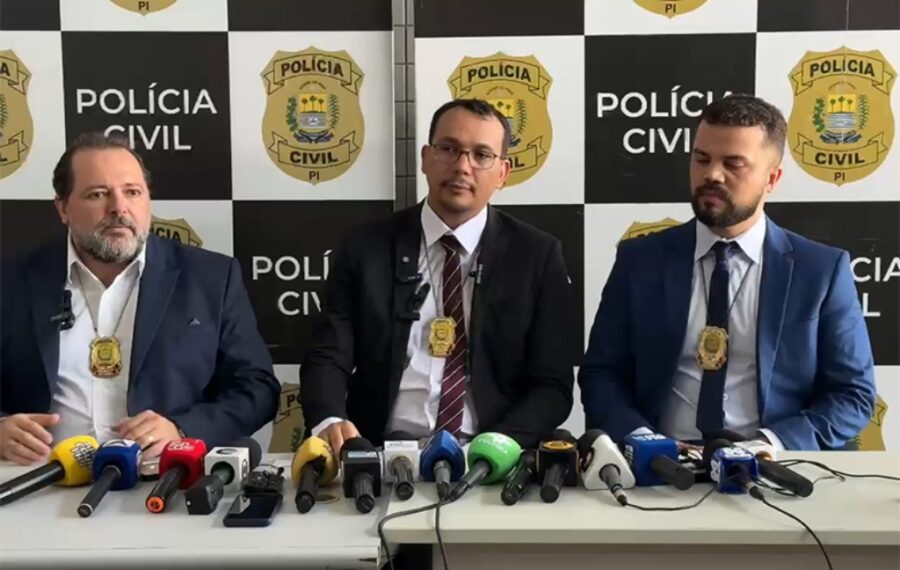 Crime de ódio levou ao envenenamento de família em Parnaíba, diz delegado em coletiva