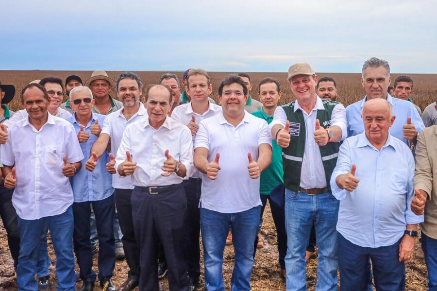 Em Baixa Grande do Ribeiro, Rafael Fonteles e ministro da Agricultura e Pecuária, Carlos Fávaro, destacam importância do agronegócio para o Brasil
