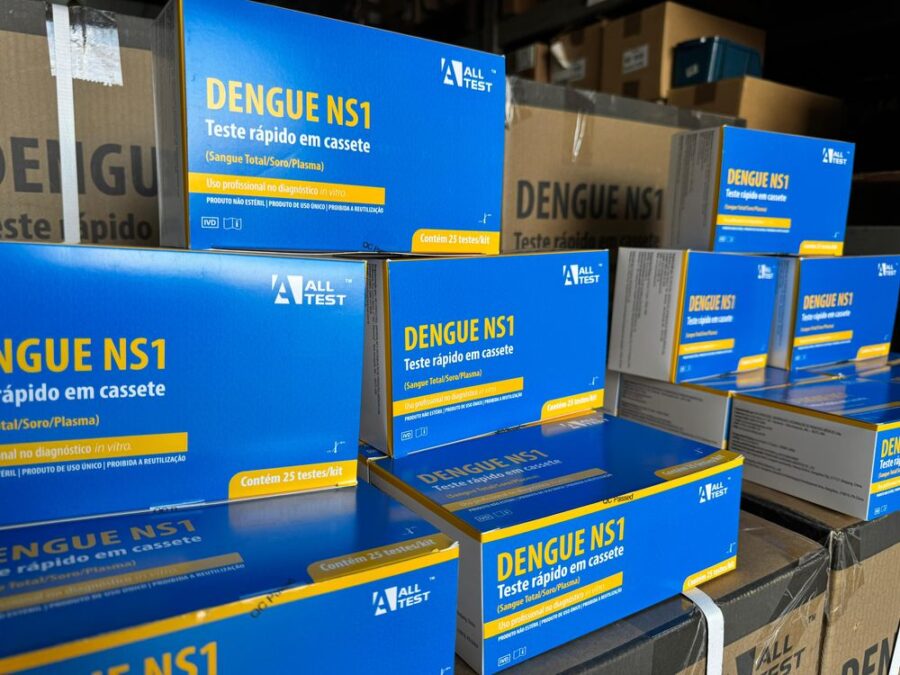 Piauí recebe testes rápidos para o diagnóstico da dengue