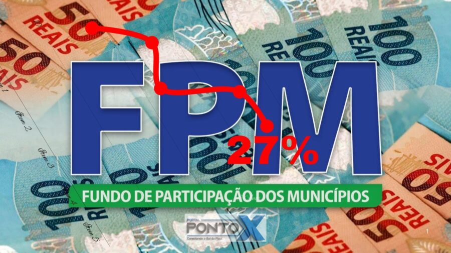 Queda de 27% no FPM de fevereiro afeta repasse a municípios