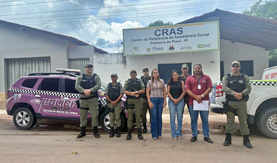 Patrulha Maria da Penha do 19° BPM apresenta Plano de Ação para 2025 em Palmeira do Piauí
