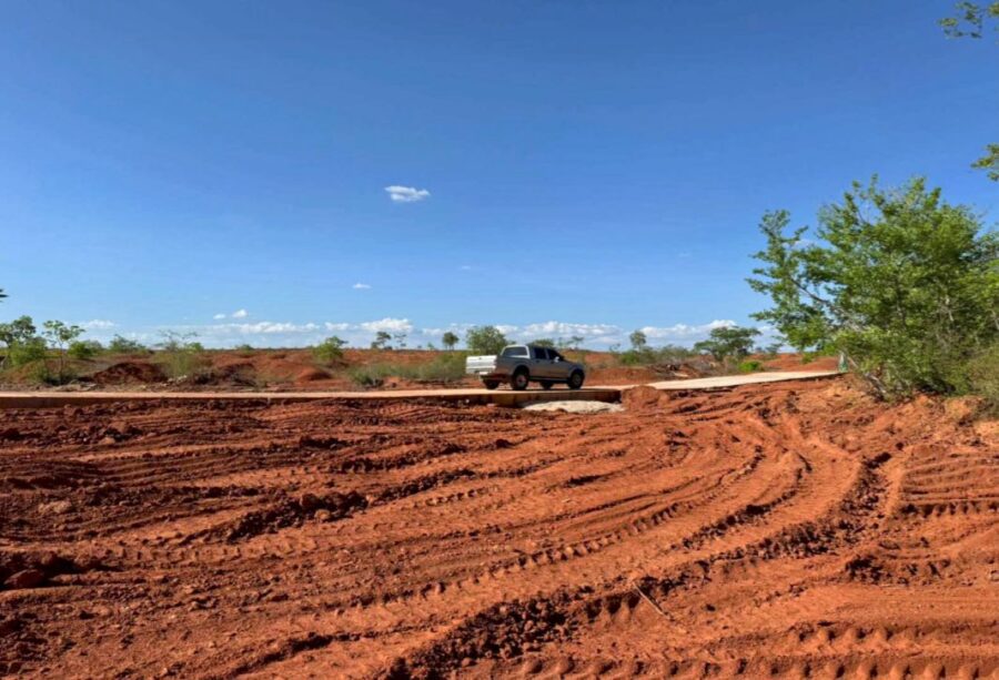 Idepi conclui passagem na zona rural de Gilbués e garante trafegabilidade para a população