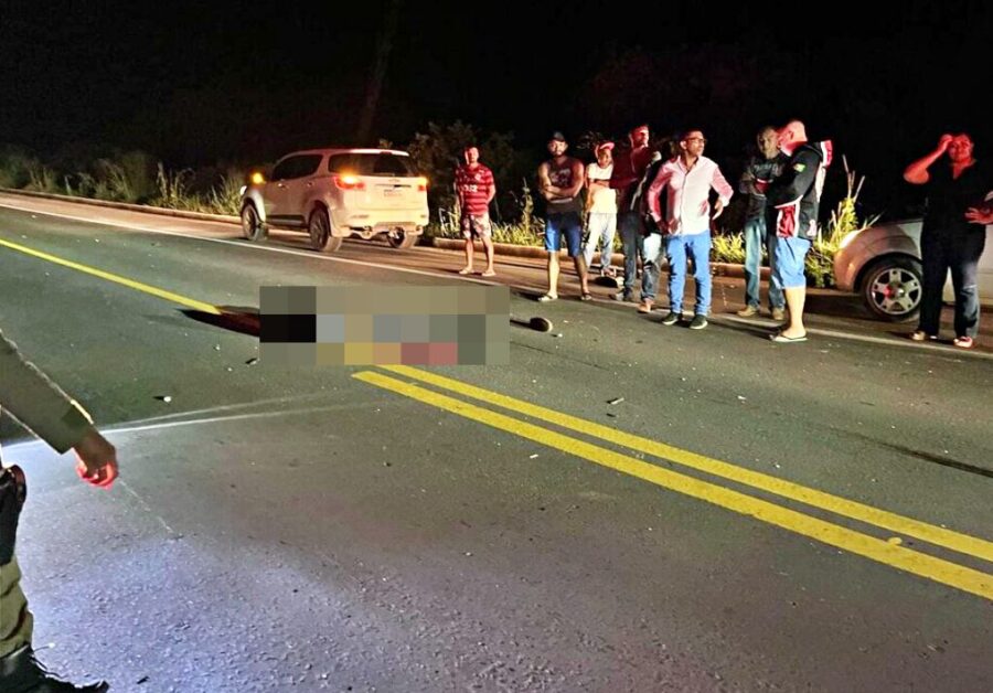 Motociclista morre em grave acidente na BR-135, em Monte Alegre do Piauí