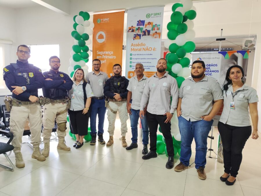 CS Grãos do Piauí promove 1ª SIPAT com foco na segurança, integridade e bem-estar