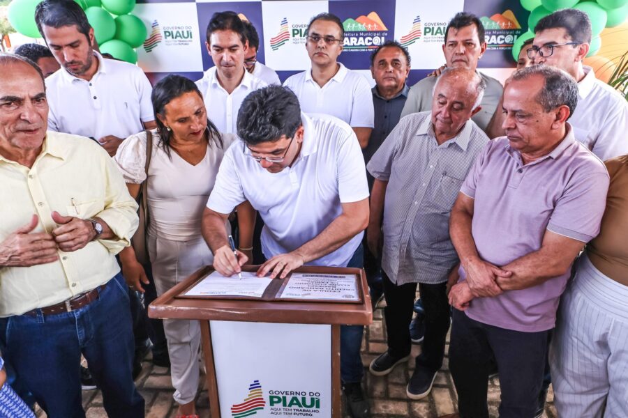 Governador anuncia expansão do Saúde Digital em Caracol e libera crédito para produtores rurais