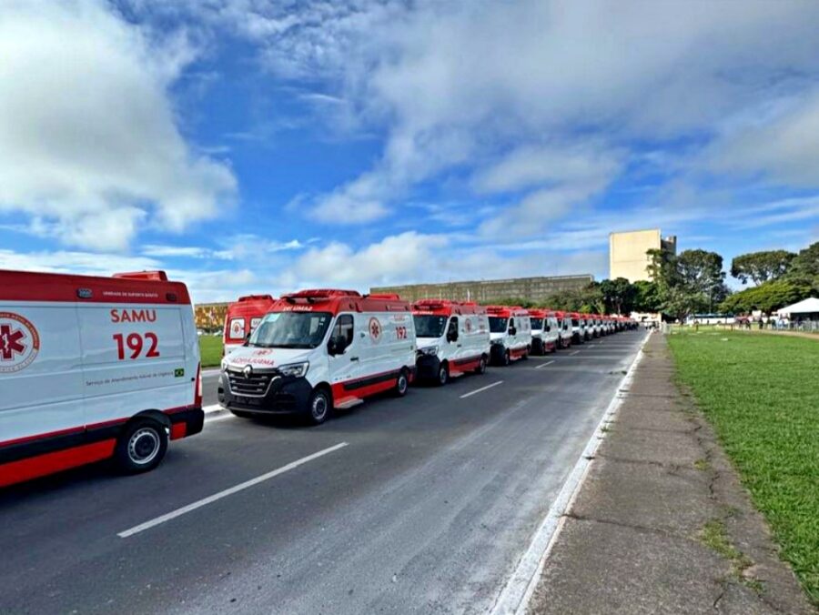 Piauí recebe 21 ambulâncias do Ministério da Saúde para renovar e ampliar a frota do Samu