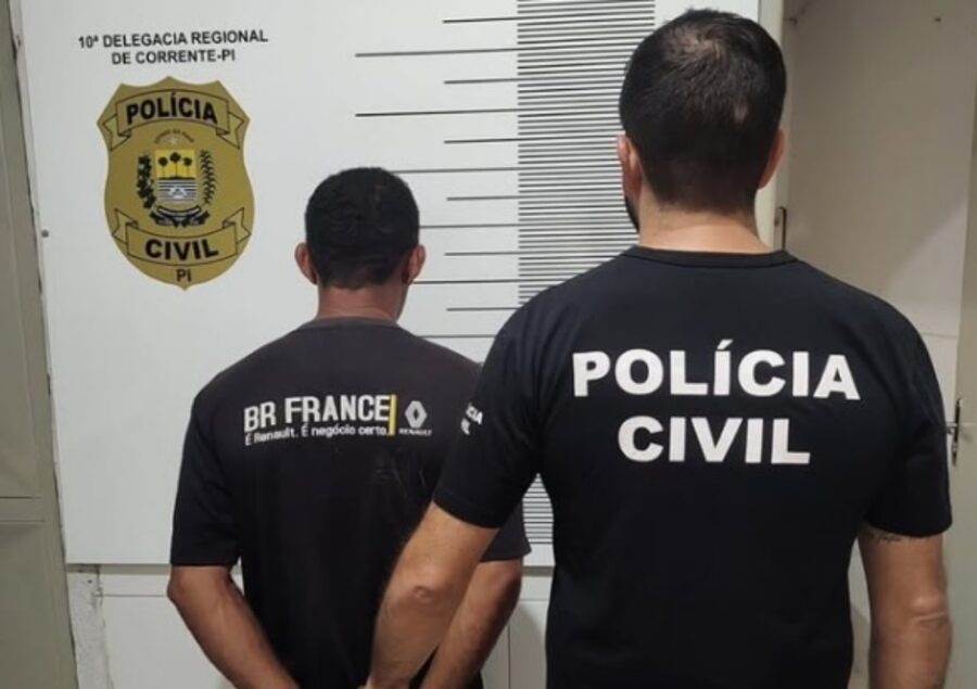 Suspeito de estuprar criança é preso 19 anos após o crime em Cristalândia, Sul do Piauí