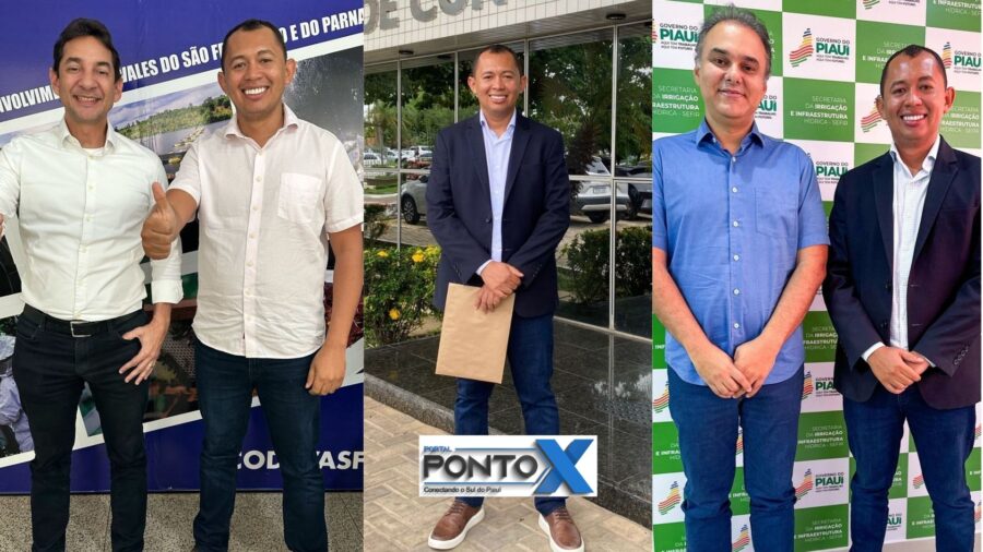 Clécio Batista, presidente da Câmara de Bom Jesus, fortalece parcerias em audiências realizadas em Teresina
