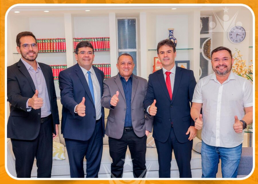 Prefeito de Avelino Lopes fortalece parcerias em reunião com Governador Rafael Fonteles