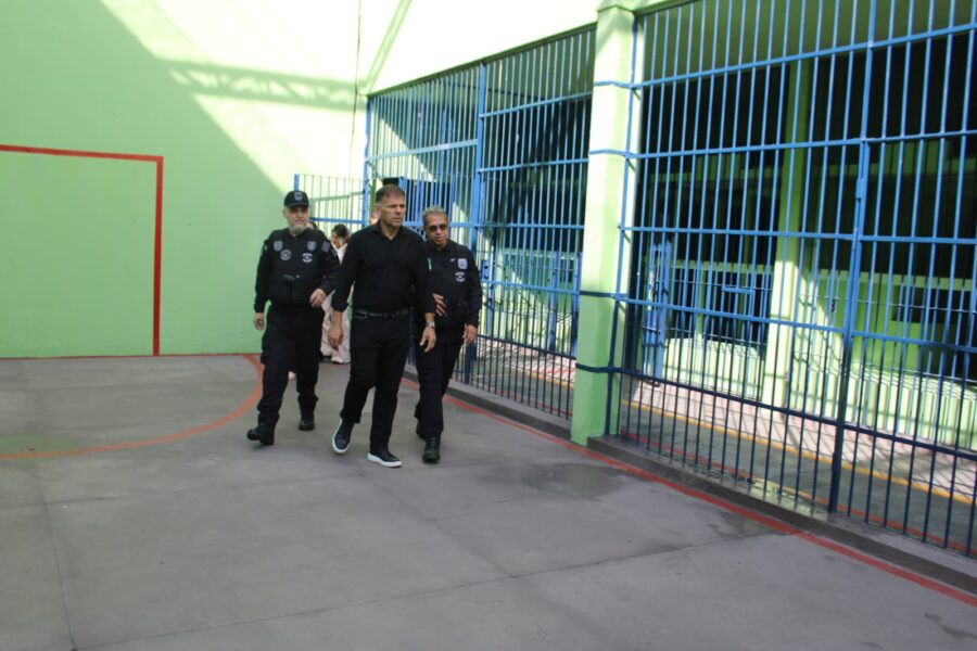 Sejus entrega obra de pavilhão reformado e canil na Penitenciária de Bom Jesus