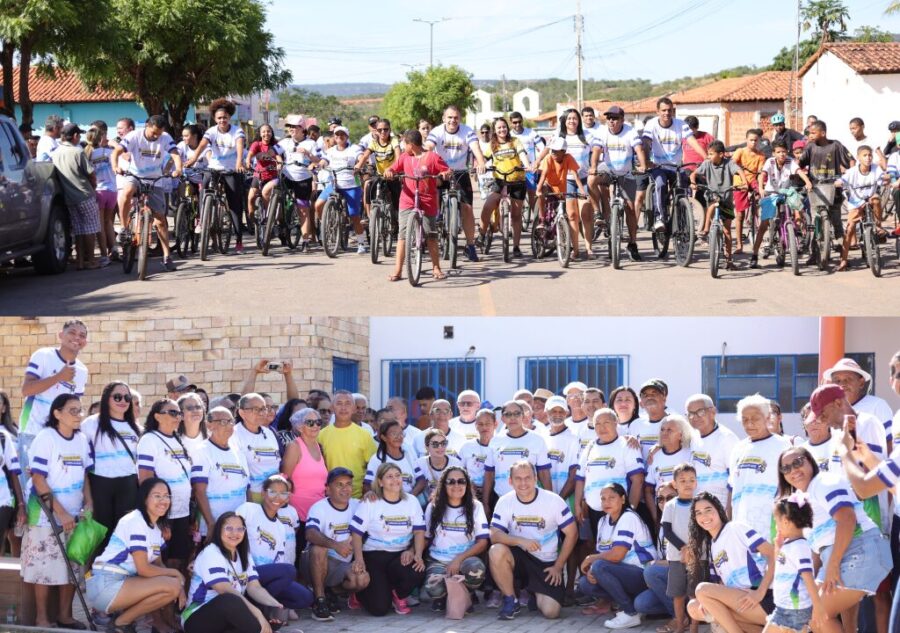 Currais celebra Dia da Saúde com 3ª Pedalada dos Amigos e Caminhada dos Idosos