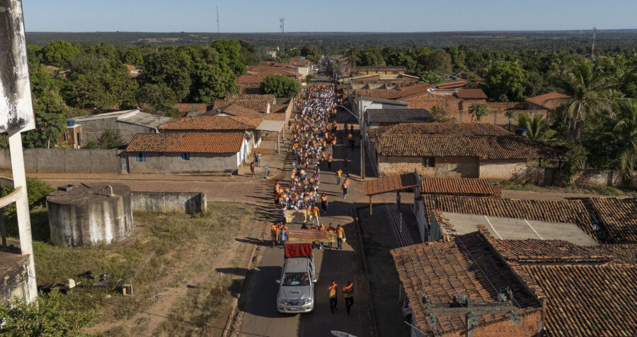 Redenção do Gurgueia realiza caminhada do Maio Laranja em defesa das crianças e adolescentes