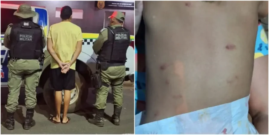 Pai é preso suspeito de agredir filho de 10 meses no Sul do Piauí