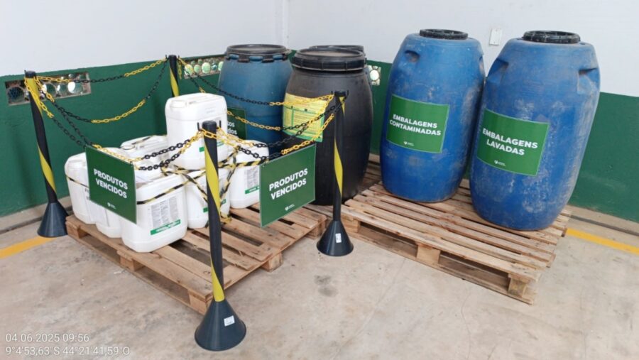 Fiscalização em Bom Jesus retira mais de 50 toneladas de agrotóxicos irregulares de circulação