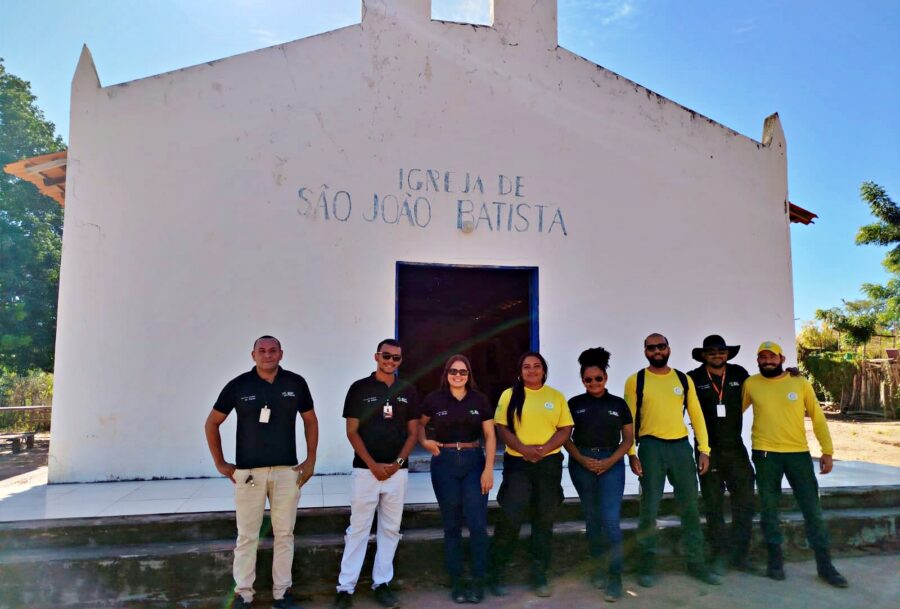 Meio Ambiente promove palestra sobre prevenção de incêndios florestais na localidade Viana, em Bom Jesus