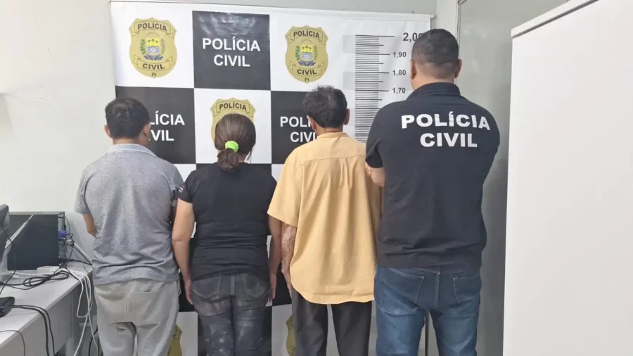 Pai, mãe e primo são presos suspeitos de estupro de adolescente de 13 anos no Piauí