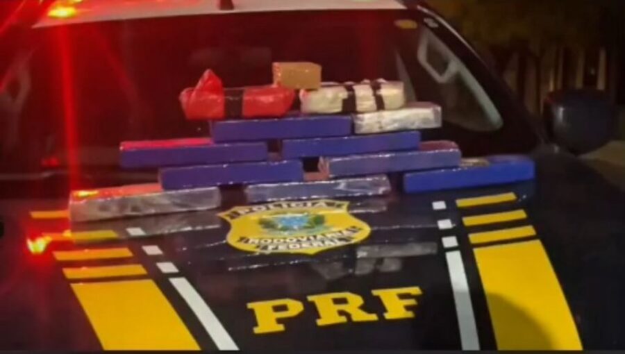 PRF prende foragido da Justiça e apreende 10 kg de drogas durante abordagem em Bom Jesus