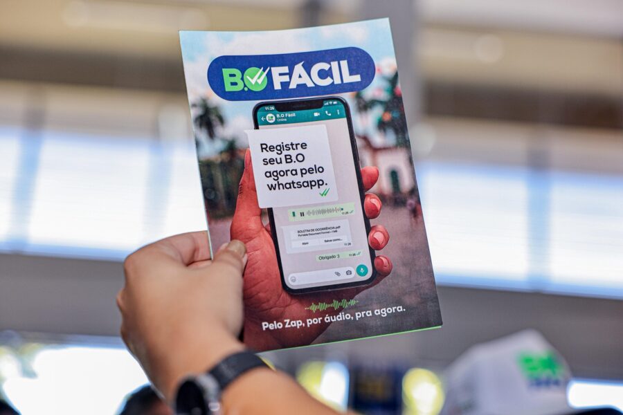 BO Fácil registra 1.400 contatos pelo WhatsApp no primeiro dia de funcionamento