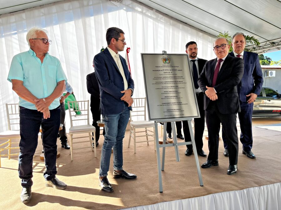 Cidadania: TJPI inaugura unidade do Justo Acesso no município de Santa Luz