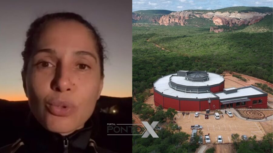 Camila Pitanga visita Museu da Natureza: “Uma experiência extraordinária”, (vídeo)