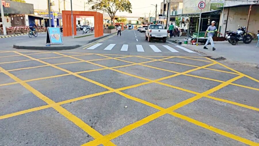 STRANS inicia revitalização da sinalização viária em Bom Jesus