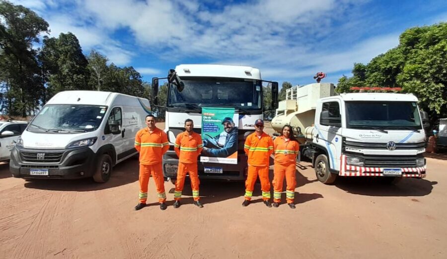 CS Grãos do Piauí celebra Dia do Caminhoneiro com ação nas rodovias