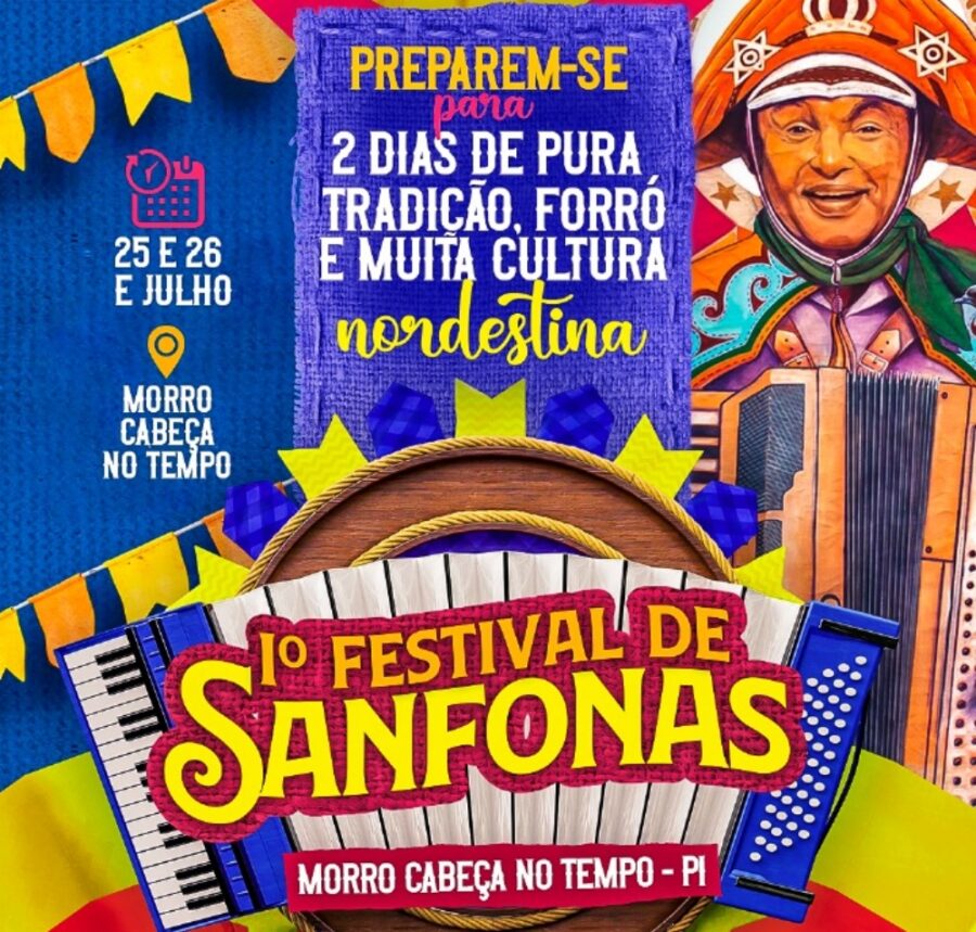 I Festival de Sanfonas de Morro Cabeça no Tempo valoriza cultura nordestina