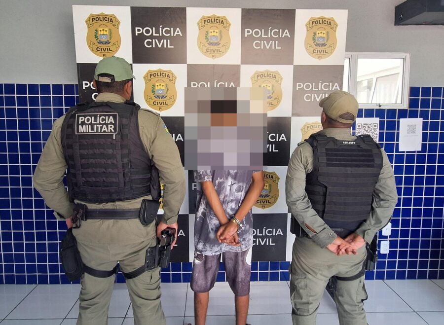 Polícia Militar apreende menor suspeito de cometer homicídio em Cristino Castro