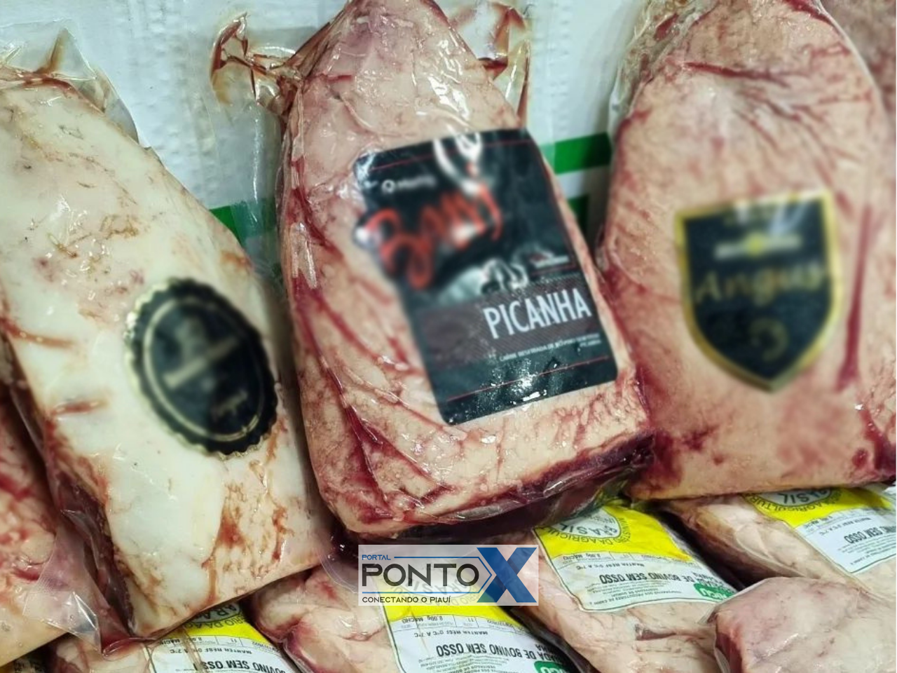 Homem é preso após furtar peças de picanha em supermercado do Piauí