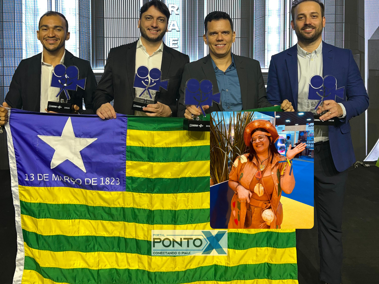 Kássio Castelo Branco e Márcia Calisto levam Bom Jesus ao pódio do Prêmio “Histórias de Quem Atende” do Sebrae
