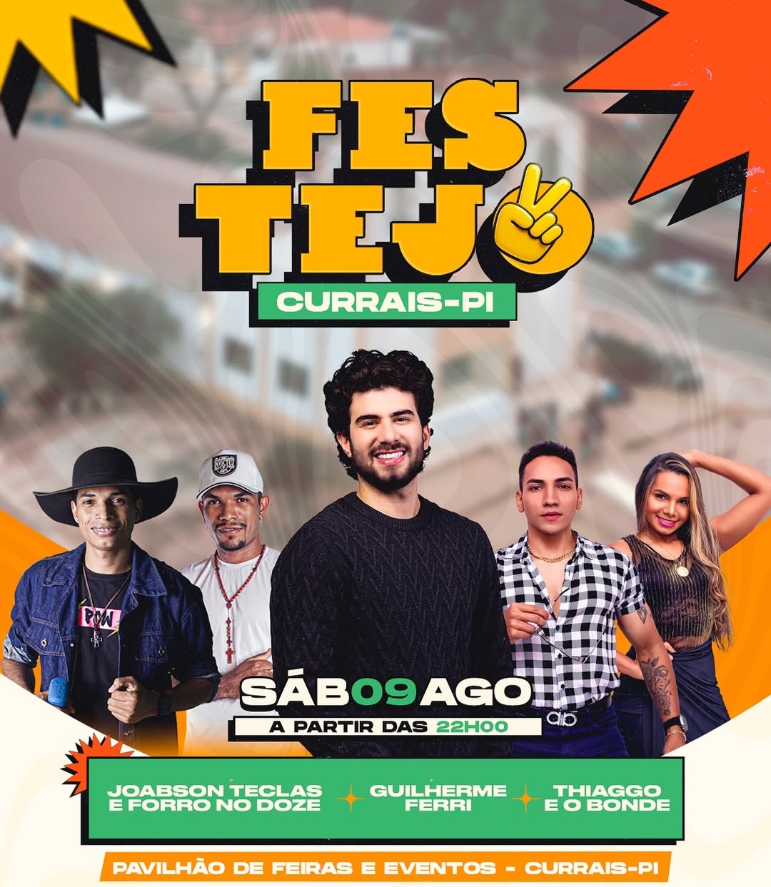 Currais-PI se prepara para grande festa neste sábado, 9 de agosto