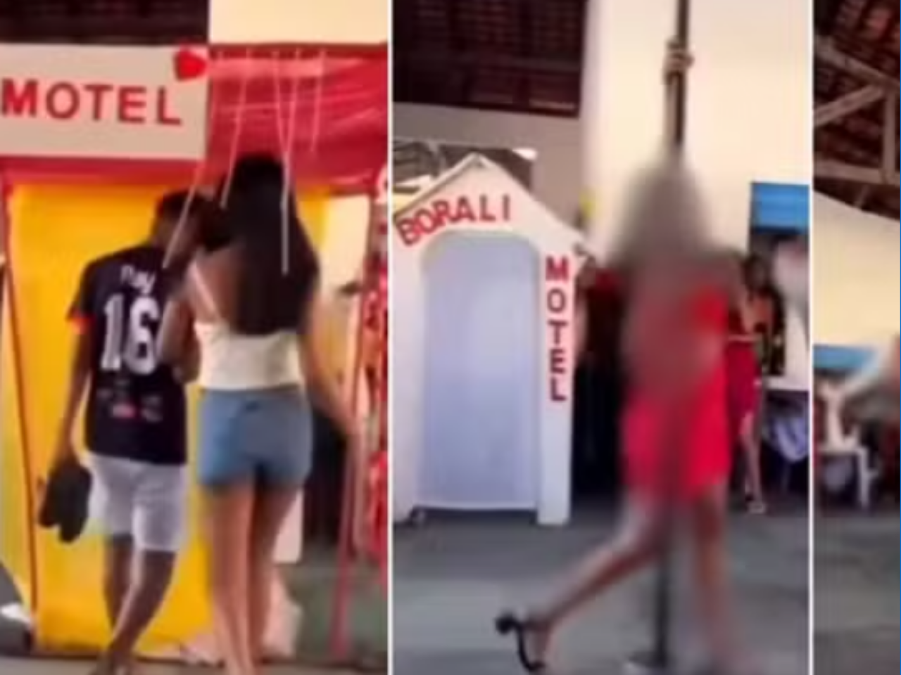 Alunos montam 'motel' e simulam atos sexuais em gincana escolar no Maranhão (VÍDEO)