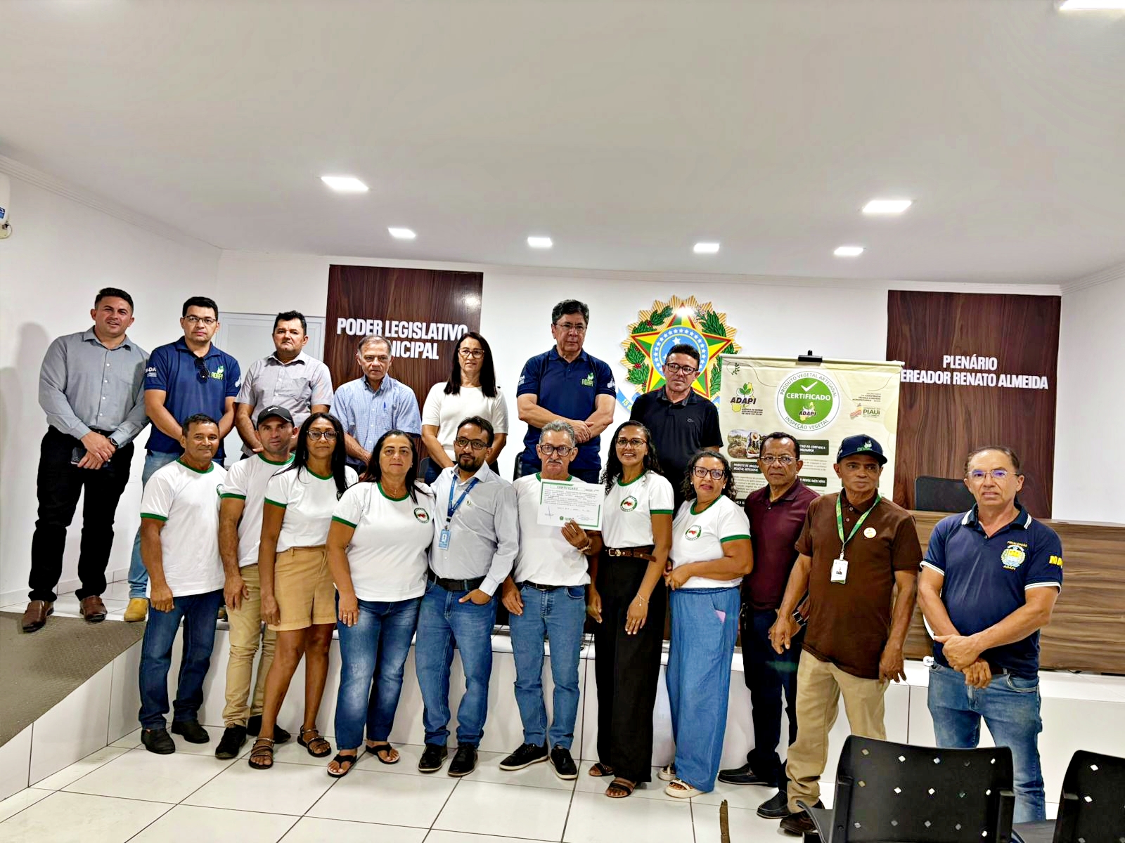 Cooperativa de Palmeira do Piauí recebe certificado da SADA por produção artesanal de derivados do buriti