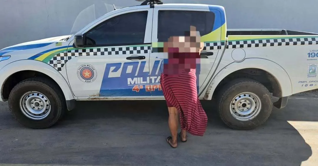 Mulher é presa suspeita de abandono e maus-tratos contra filha de 2 anos no Piauí