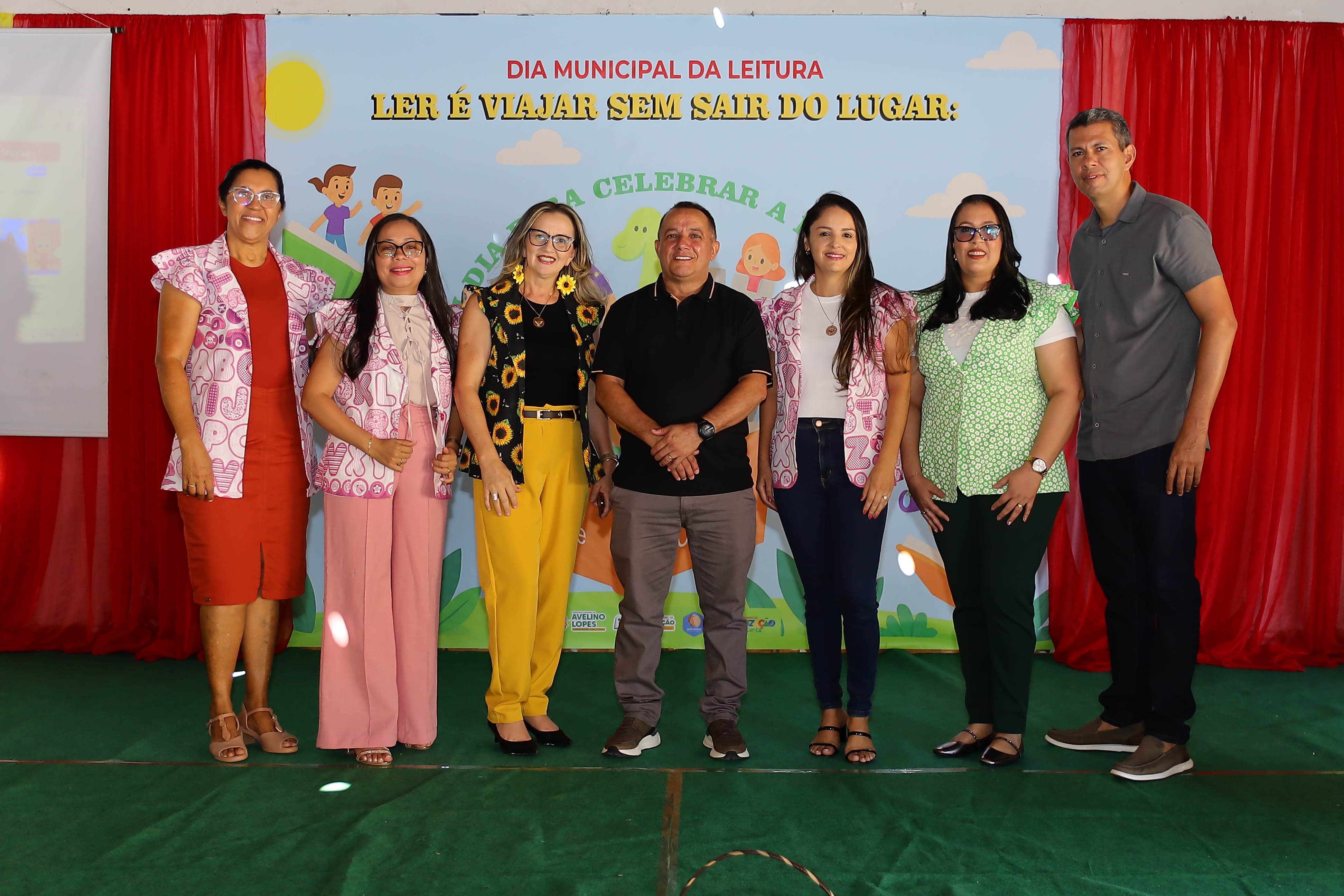 Avelino Lopes celebra o Dia Municipal da Leitura com alunos, professores e comunidade