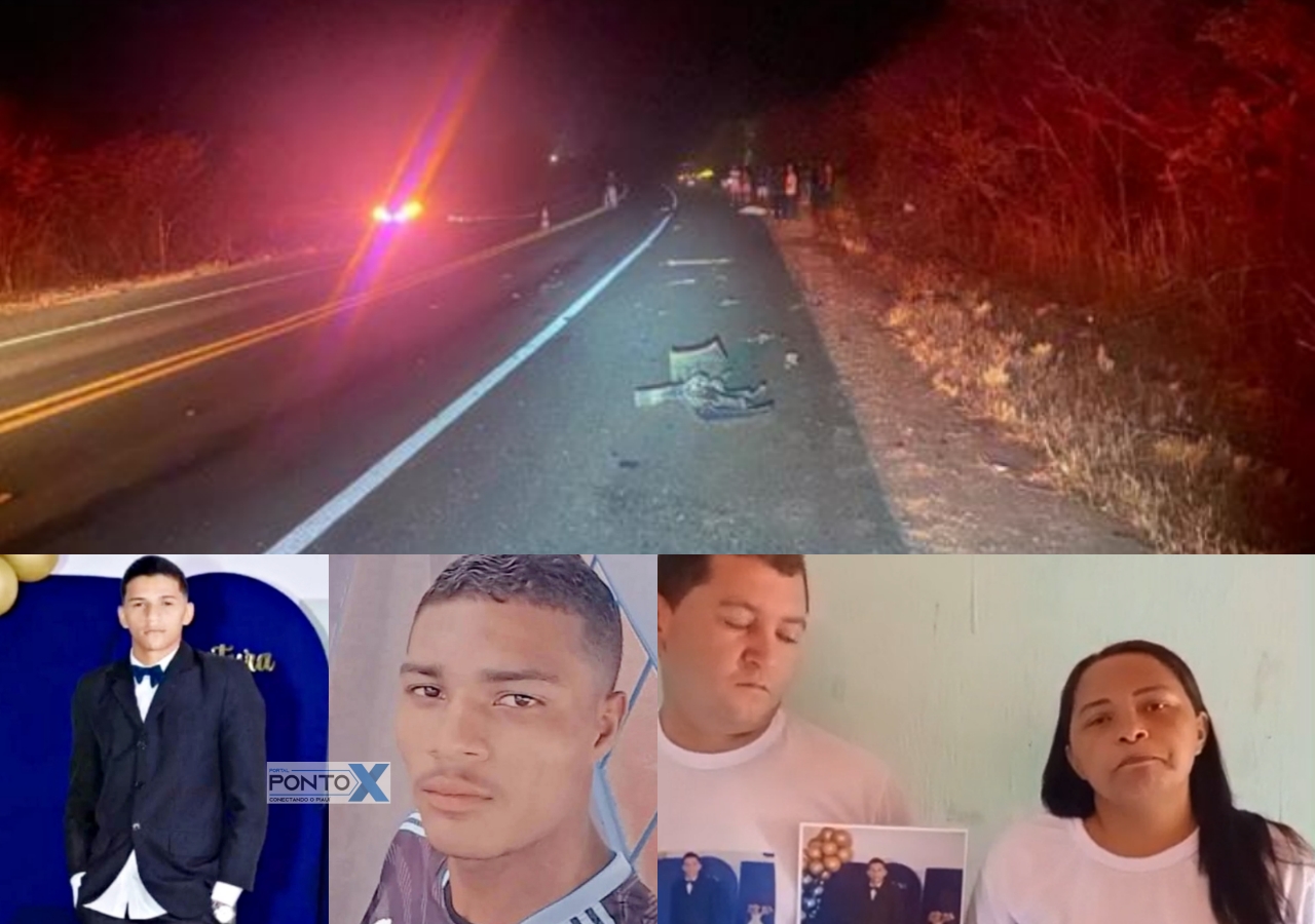 Pais de jovem morto em acidente na BR-135 pedem justiça em vídeo emocionante; (vídeo)