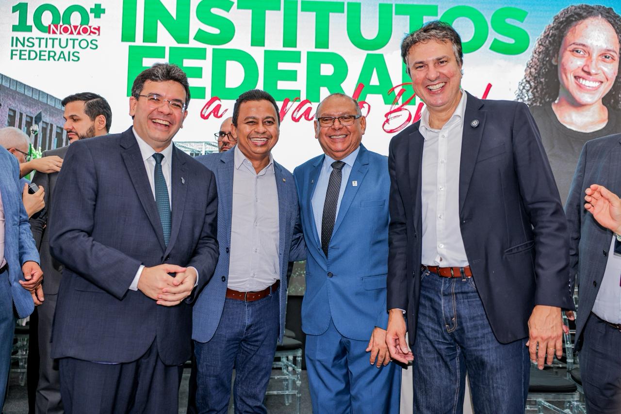 Piauí terá quatro novos campi do IFPI no interior, anuncia ministro Camilo Santana