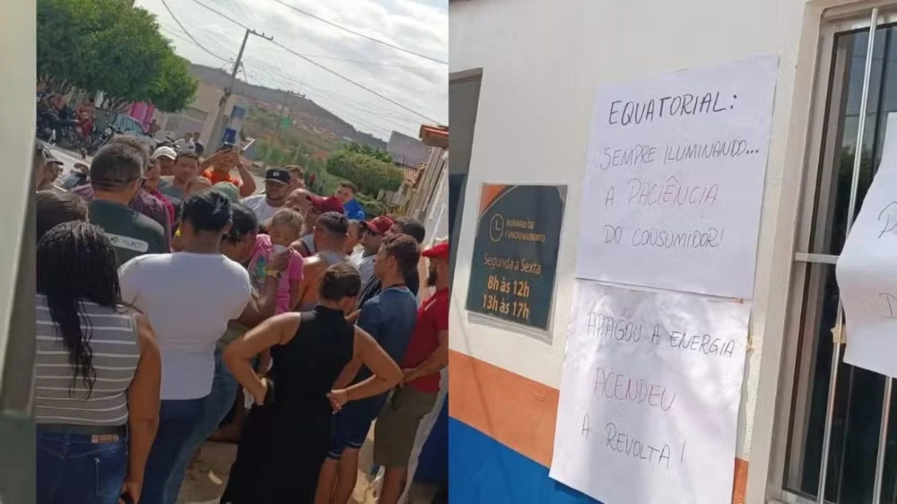 Moradores protestam contra a Equatorial Piauí após frequentes quedas de energia em Paulistana