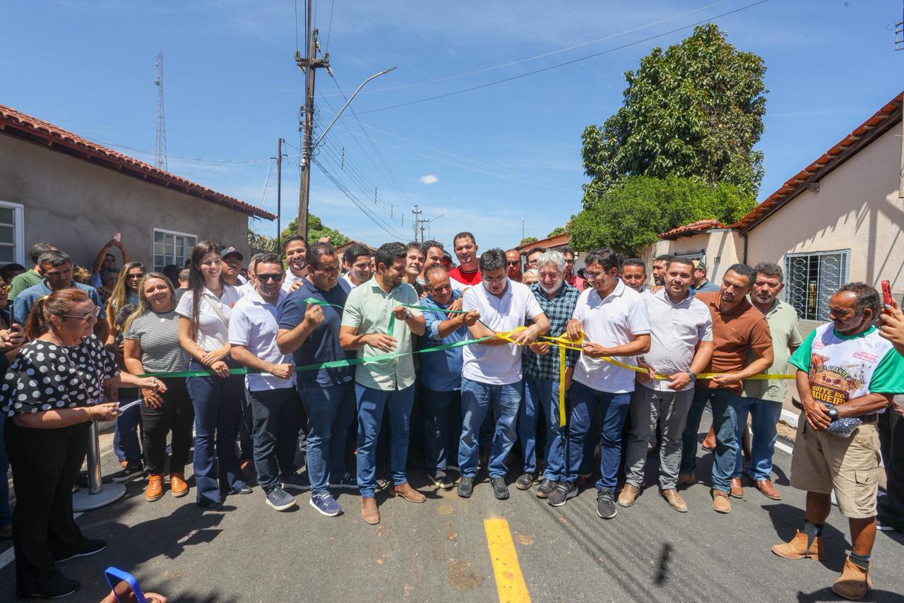 Rafael Fonteles inaugura unidade de segurança pública e pavimentação asfáltica e anuncia novas ações em Santa Filomena