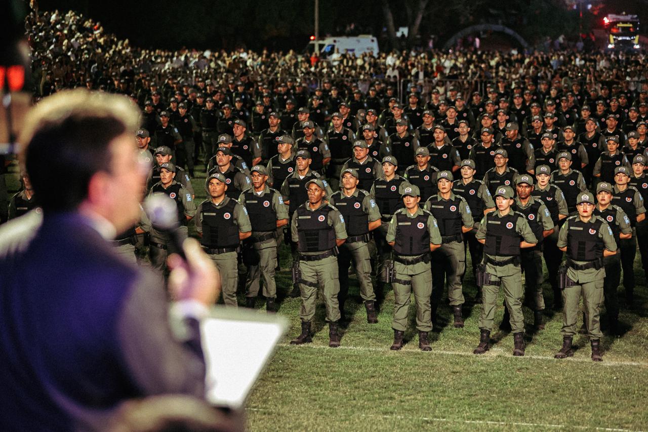 Governador nomeia 650 soldados e reafirma meta de chegar a 4 mil novos agentes de segurança até 2026