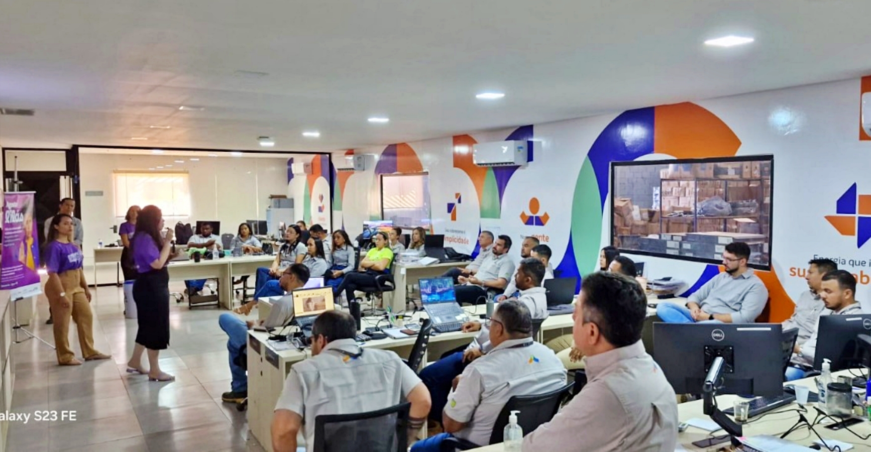 Colaboradores da CS Grãos Piauí participam de palestra sobre Agosto Lilás